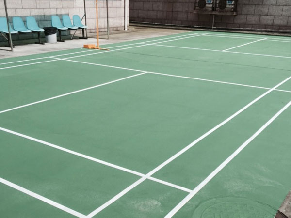 關山，長沙西收費站羽毛球場新建工程