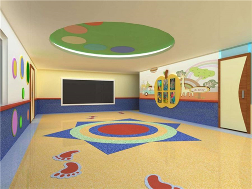 幼兒園環保耐磨塑膠地板